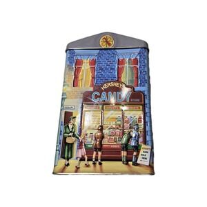Hersheys  Christmas Candy Tin. Village Series #1.